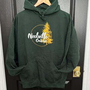 Noelville Ontario Forest Green Hoodie